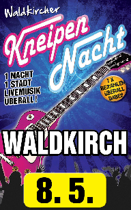 Poster: Kneipennacht Waldkirch