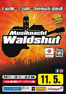 Poster: Waldshuter Musiknacht