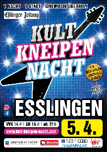Poster: KultKneipennacht Esslingen
