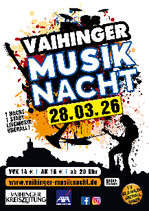 Poster: Vaihinger Musiknacht